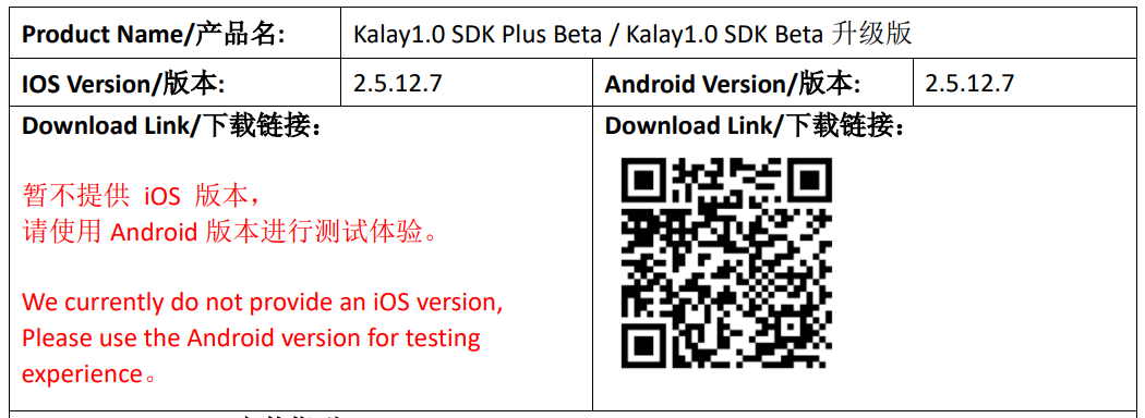 應用下載二維碼
